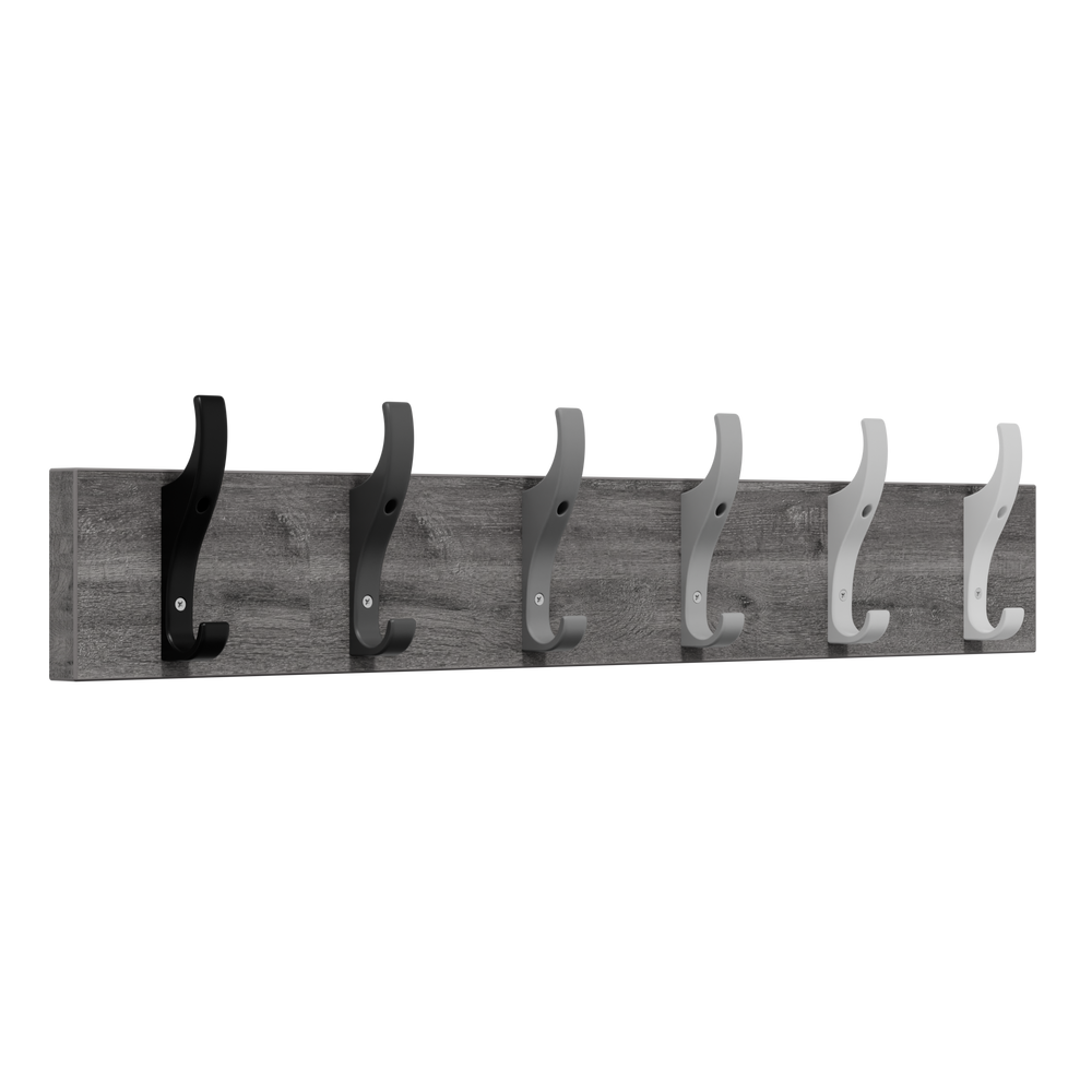 PerfectFit Coat Rail (Toughook Original) – Grey Oak Finish