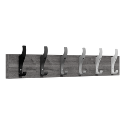 PerfectFit Coat Rail (Toughook Original) – Grey Oak Finish Thumbnail