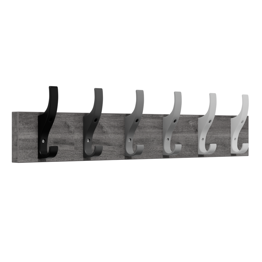 PerfectFit Coat Rail (Toughook XL) – Grey Oak Finish