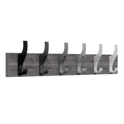 PerfectFit Coat Rail (Toughook XL) – Grey Oak Finish Thumbnail